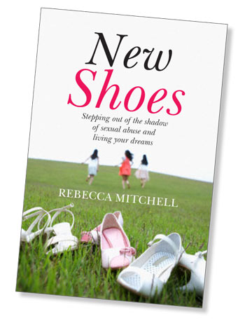 Rebecca Mitchell, New Shoes self help sexual abuse survival book
