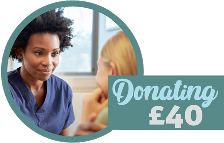 £40 would pay for One Survivor to have a single counselling Session.